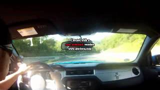 2012 Mustang GT 50 on the Nurburgring with my Roush 23 TVS [upl. by Riaj]