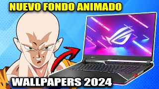 COMO PONER FONDOS DE PANTALLA CON MOVIMIENTO EN PC 2024  FONDOS ANIMADOS [upl. by Aiyotal]