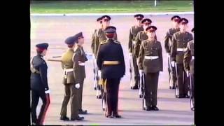 JLRRA Goschen Parade  14 Oct 89  Passing Out Parade  Junior Leaders Regiment Royal Artillery [upl. by Bubb]