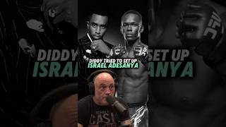 Diddy tried to set up Israel Adesanya  Joe Rogan [upl. by Severen946]