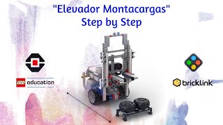 LEGO MINDSTORMS EV3 ⚙️ ELEVADOR MONTACARGAS  FORKLIFT EV3 45544  45560 ✔️ [upl. by Stanislaus]