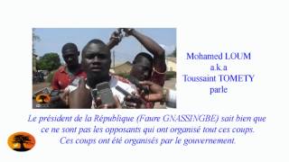 Mohamed LOUM Après ma torture ils mont fait un passeport diplomatique comme petitfils dEyadema [upl. by Refinaj]