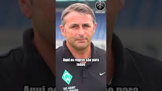 TRETA DE DIEGO COM O ROUPEIRO DO WERDER BREMEN shorts [upl. by Biamonte]