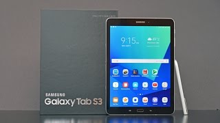 Samsung Galaxy Tab S3 Unboxing amp Review [upl. by Martie]