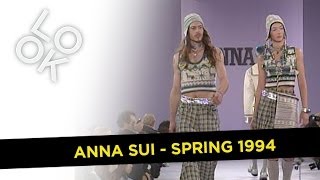 Anna Sui Spring 1994 Fashion Flashback [upl. by Delamare]