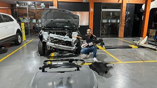 trocando o monobloco do carro Fiat Argo 2021 [upl. by Aleekahs]