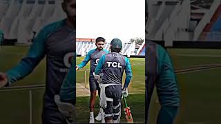 Rizwan and Babar Azam 👑🥰 song newsong viralvideo viralshorts [upl. by Will]