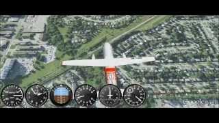 Google Earth Flight Simulator  AN140 [upl. by Kauffmann67]