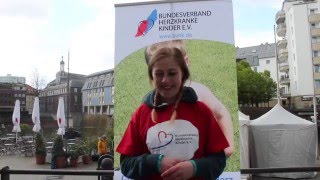 BVHK Herzstaffel Düsseldorf Marathon 2016  Miriam [upl. by Atinrahc]