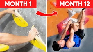 What 1Year Bouldering Progression Looks Like From Beginner [upl. by Ardnoek]