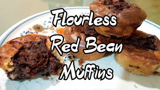 RecipeAdzuki BeansRed Beans Muffins filled Muffins Gluten Free 팥앙금 머핀 [upl. by Agneta209]