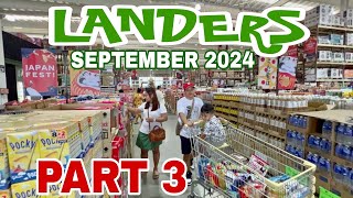 LANDERS  SEPTEMBER 2024 PART 3  UPDATE  Shopping Tour BUY1 TAKE 1  Len TV Vlog [upl. by Esylle668]