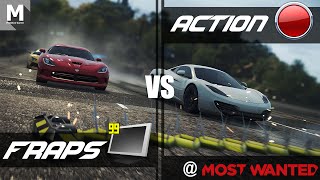 Fraps vs Action Performance Test 2014 NFS MW  120 fps HD [upl. by Jeremie]