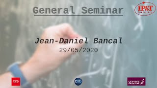 JeanDaniel Bancal 2020 Quantum Information Processing with Realworld Devices [upl. by Enehpets287]