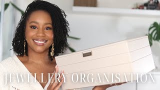 ORGANISE MY JEWELLERY COLLECTION WITH ME  STACKERS SUPERSIZE JEWELLERY BOX REVIEW [upl. by Alaekim]