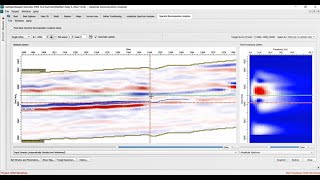 Amplitude Spectrum Analysis in HampsonRussell 120 [upl. by Eyt]