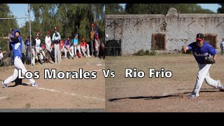 LOS MORALES VS RIO FRIO JUEGO DE BEISBOL DE BETERANOS [upl. by Flinn]