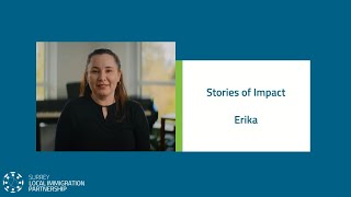 The Surrey LIP Presents Stories of Impact  Erikas Story [upl. by Cohla]