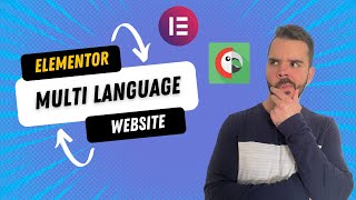 Elementor Multi Language website  Using Polylang and Elementor [upl. by Naenej447]