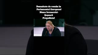 Diana Șoșoacă a plecat de urgență la Bruxelles pentru a cere ajutoare pentru sinistrații din Galați [upl. by Thacker]