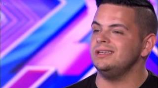 THE X FACTOR 2014 AUDITIONS  PAUL AKISTER [upl. by Leunamne]