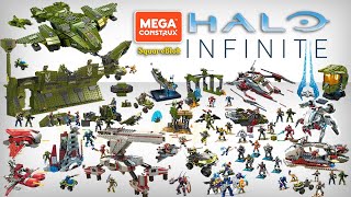 Análisis  Halo Infinite Todos los Nuevos Sets de Mega Construx [upl. by Sedlik]