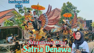 SELENDANG BIRU ‼️VIRAL SATRIA DENAWA Show bayalangu kidul pelgading 2024 [upl. by Devora]