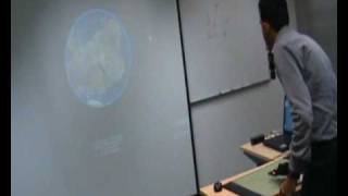 Gesture mouse to control Google Earth [upl. by York]