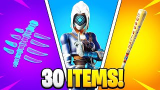 30 Fortnite Items TRYHARDS LOVE [upl. by Ecyor456]