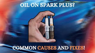 TOP 10 REASONS FOR OIL ON SPARK PLUGS  DIY FIXES [upl. by Vrablik]