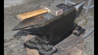 Making a 100kg  220lbs Blacksmiths Anvil from Scratch [upl. by Lundgren]