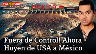 Miles de Estadounidenses Huyen a México de la Crisis en EEUU Ya Está Fuera de Control  TheMXFam [upl. by Seldon]