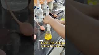 Standardization of sodium thiosulfate in just 2 minutes chemistry science iodometric titration [upl. by Adnahsat]