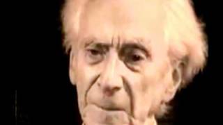 Bertrand Russell  Un mensaje para el futuro 1959 [upl. by Fleda454]