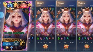 18 KILLS LUNOX GAMEPLAY I GOT 7x WINSTREAK IN MYTHIC GRADING 🔥  LUNOX BEST BUILD 2024 [upl. by Akemehc]