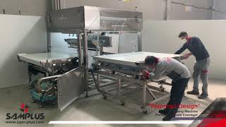 Chocolate Enrobing Machine Portable Conveyor [upl. by Idalia]