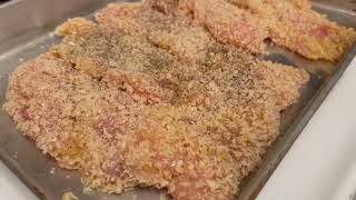 PANKO BREAD CHICKEN TENDERS [upl. by Nnaerb]