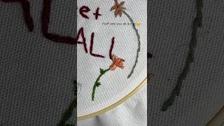 Tridimensional Stitch 🪻 howto embroidery stitch stepbystep embroideryart flowers [upl. by Aneerak26]