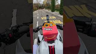 McDrive mit Motorrad 😂 motorrad motovlog [upl. by Almond]