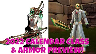 2022 Calendar Class amp Armor Preview For AQW amp AQ3D Continuum amp Quantum Chronomancer With Pets [upl. by Raama]