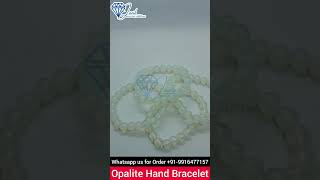 Natural opalite Bracelet  opalite naturalgems certified bracelet [upl. by Katleen]