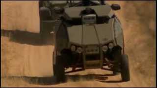 Guardium UGV GNius unmanned ground vehicle in action Israeli Army Israel [upl. by Juanita568]