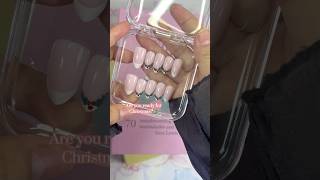 ASMR applying press on nails pressonails packingorders nails nailart asmrsounds asmrvideo [upl. by Renate]