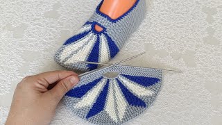 💥Bu patik Efsane oldu 👌🏼iki şişle patik yapılışı ✅keşfet knitting crochet handmade diy beşşiş [upl. by Lertram]