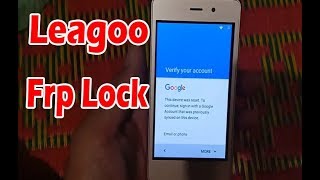 New How to remove Leagoo Z6mini V60 frp bypass  easy method to skip android frp lock [upl. by Ynnaffit]