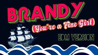 Brandy Youre A Fine Girl EDM Version with LYRICS [upl. by Dotti98]