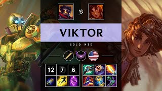 Viktor Mid vs Taliyah Dominating  NA Master Patch 1420 [upl. by Meeker]