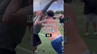 1 Defensive Tackle Michigans Mason Graham michigan cfb [upl. by Octavius]