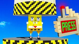 Hydraulic Press VS Spongebob Teardown Mods [upl. by Casilde]