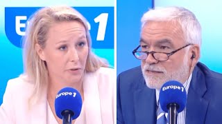 Marion Maréchal face à Pascal Praud  quotAmusant de voir l’extrême gauche en pamoison devant le papequot [upl. by Eerased]